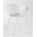 Cadeiras de jantar de concha de plástico PP moderno original